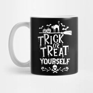 Trick or Treat Yourself Funny Halloween Trick or Treating Mug